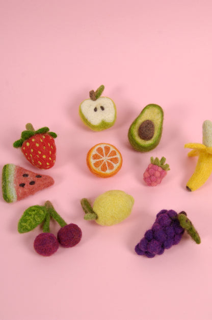 Libro de Inspiración para Fieltrar "Cesta de Frutas" - DMC