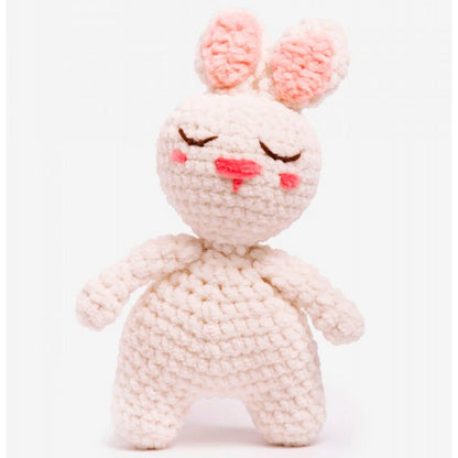 Patrón crochet conejo dmc happy chenille