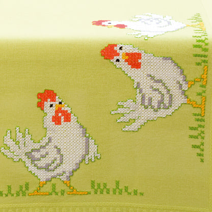 Tischläufer – „Weiße Hühner“ – PN0143928