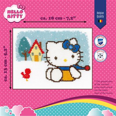 Kit punto de cruz "Hello Kitty" - PN0148648