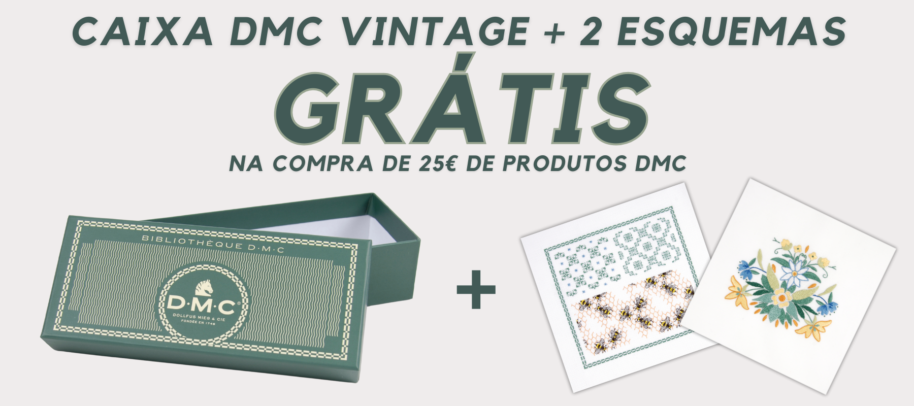 Caixa vintage dmc para linhas gratis em ElMundoEnCruz
