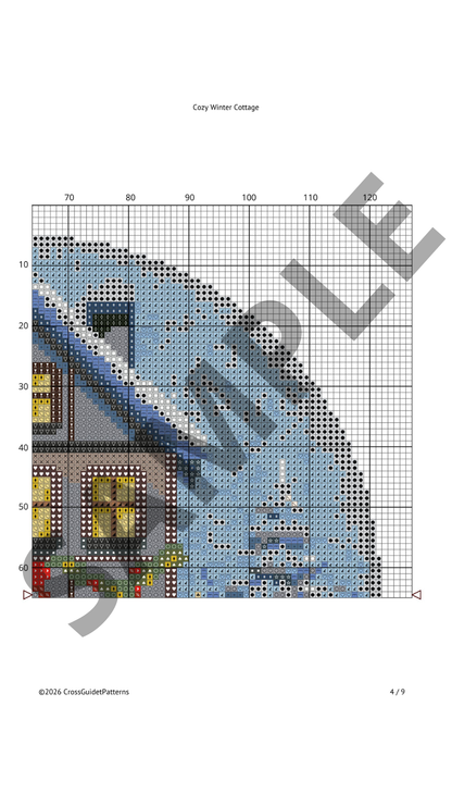 Patrón de Punto de Cruz "Dachshund" - CrossGuidetPatterns