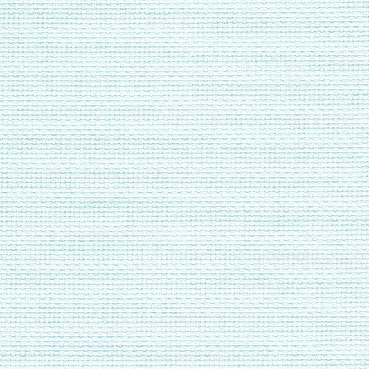 Tela Zweigart Aida 16ct color Azul Hielo 3251/550 para punto de cruz con textura regular de algodón.