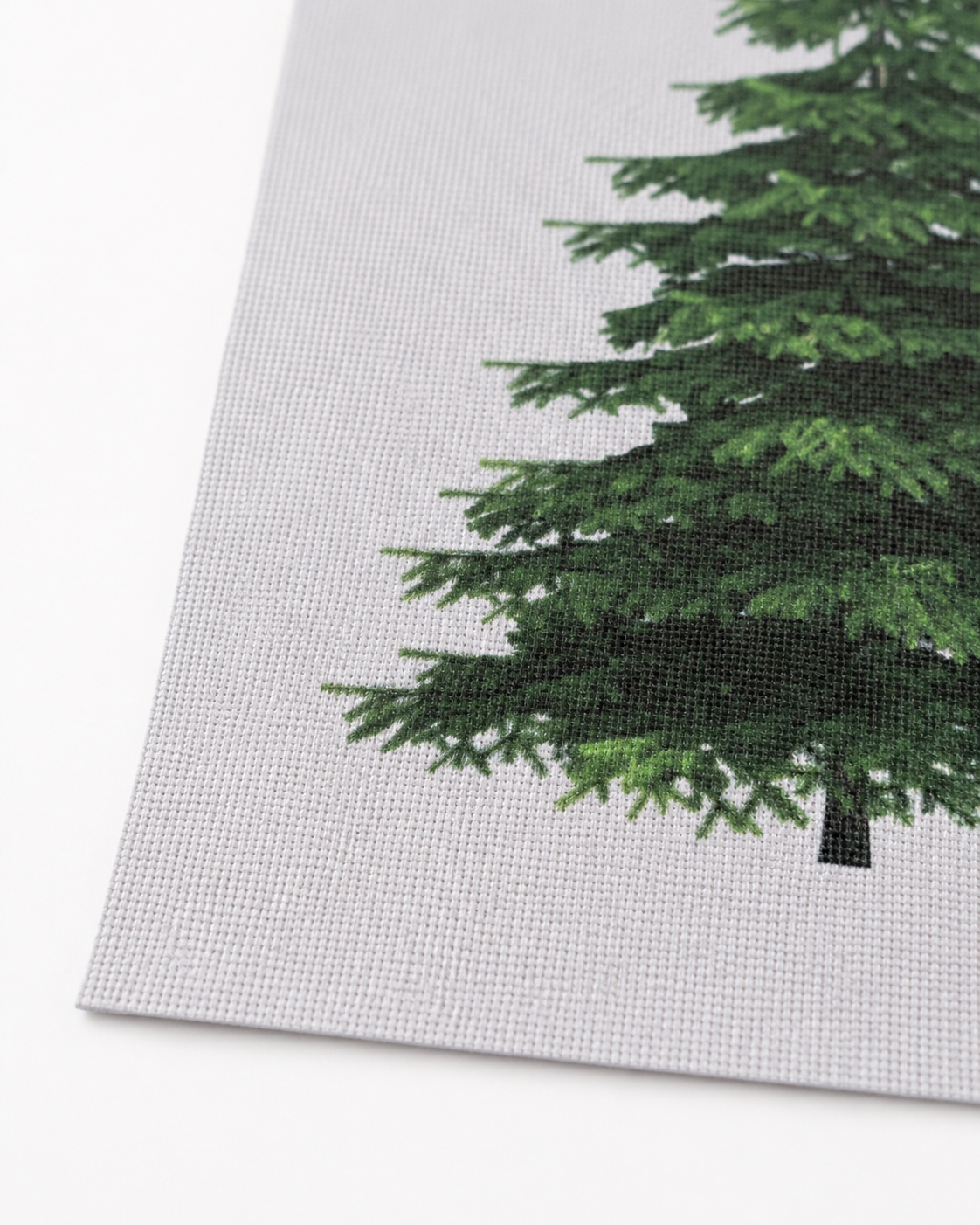 Tela Aida 18ct Impresa Abeto 30x40 cm Loisirs Créatifs