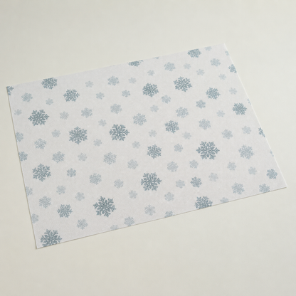 Tela Aida 14ct Impresa Copos de Nieve 30x40 cm Loisirs Créatifs