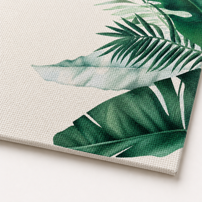 Tela Aida 14ct Impresa Plantas Tropicales 30x40 cm Loisirs Créatifs