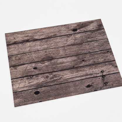 Tela Aida 14ct Impresa Madera Rústica 30x40 cm Loisirs Créatifs