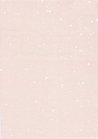 Tela Aida 14 ct Zweigart Splash Rosa con motas blancas, ideal para bordado y punto de cruz con temáticas románticas, infantiles o mágicas. 100% algodón.