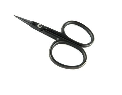 Tijeras de bordar Letistitch MINI de 5,8 cm con acabado negro mate y puntas finas y afiladas