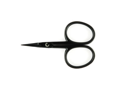 Tijeras de bordar Letistitch MINI de 5,8 cm con acabado negro mate y puntas finas y afiladas