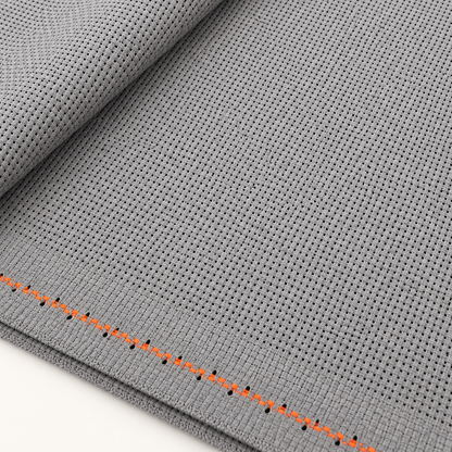 Zweigart 20ct Extra Fine Aida Fabric Stone Grey (7036) - By the Meter