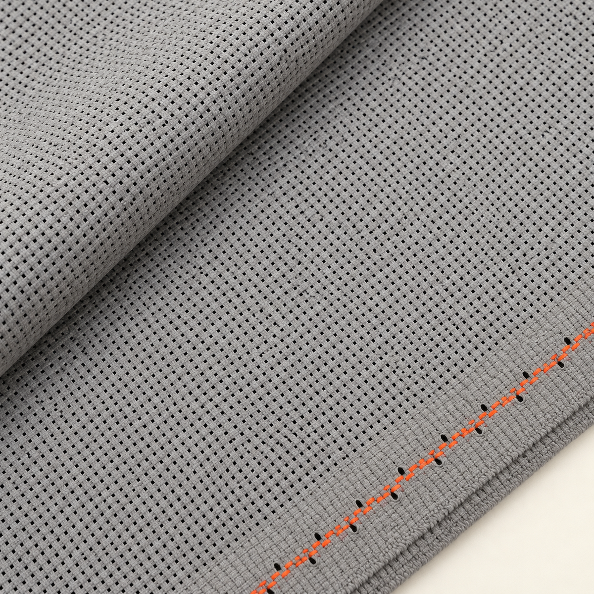 Zweigart 20ct Extra Fine Aida Fabric Stone Grey (7036) - By the Meter