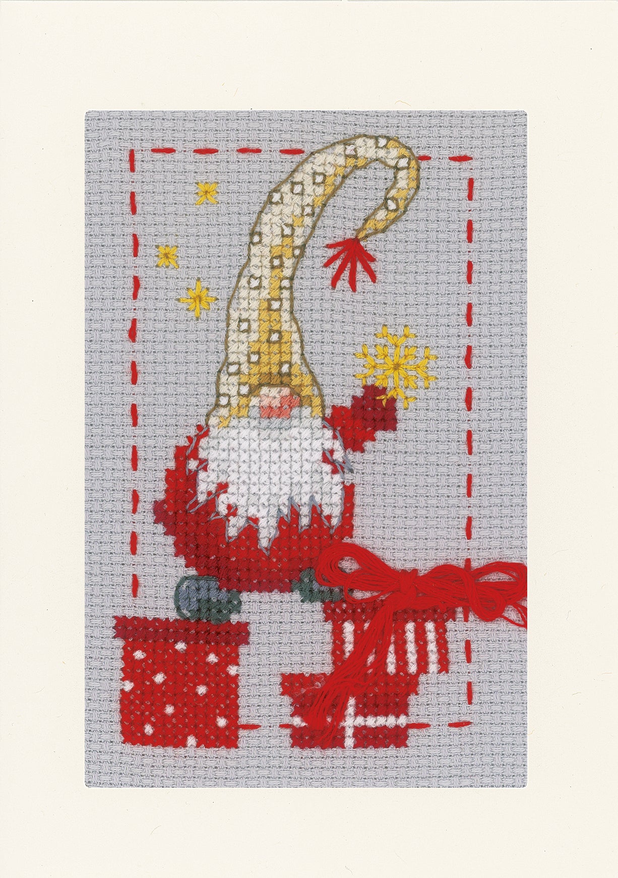 Kit punto de cruz "Christmas Gnomes Set of 3" - PN0185078