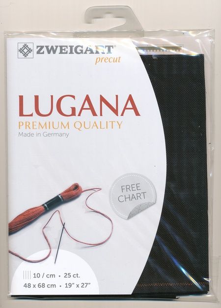 Vorgeschnittener Stoff Lugana Zweigart 25ct – Farbe 720