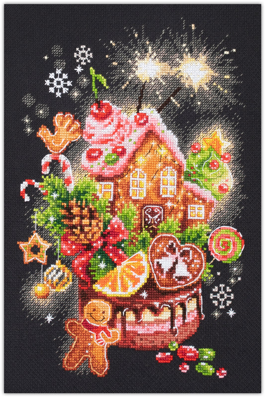 Kit punto de cruz "Christmas Sweets" 540-673