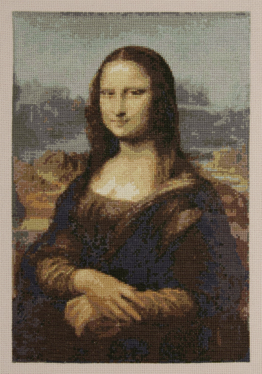Kit de punto de cruz DMC "Mona Lisa/Gioconda" - BK1970/81