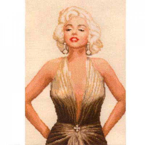 Kit punto de cruz "Marilyn Monroe" - PN0011797